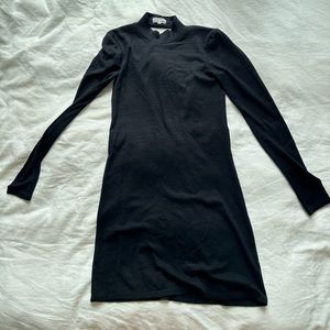 Aritzia Open Back Long Sleeve Dress